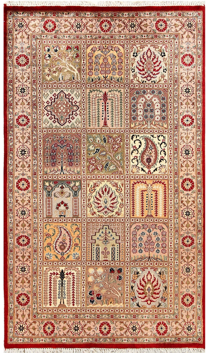 Multi Colored Bakhtiar 3'  5" x 5'  6" - No. QA47447