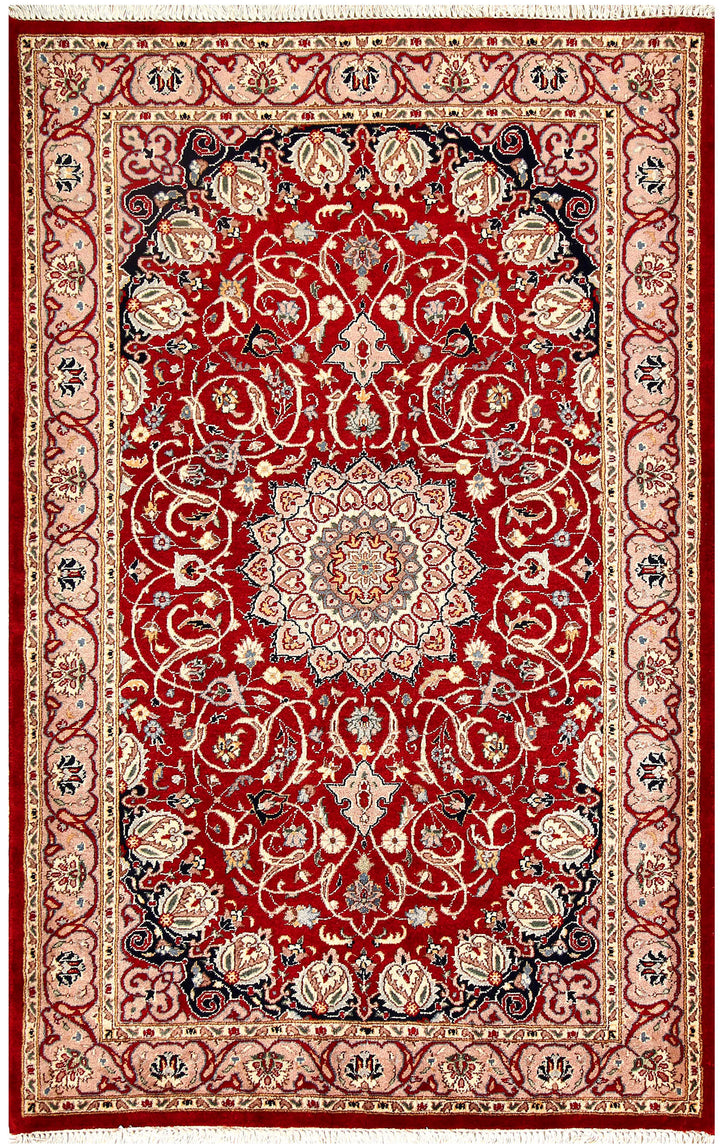 Firebrick Isfahan 3' 4 x 5' 6 - No. 56901 - ALRUG Rug Store