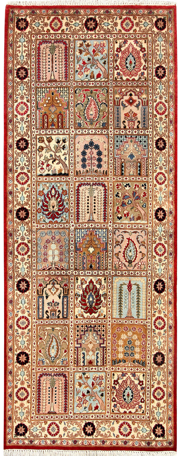 Multi Colored Bakhtiar 2' 7 x 6' 8 - No. 56906 - ALRUG Rug Store