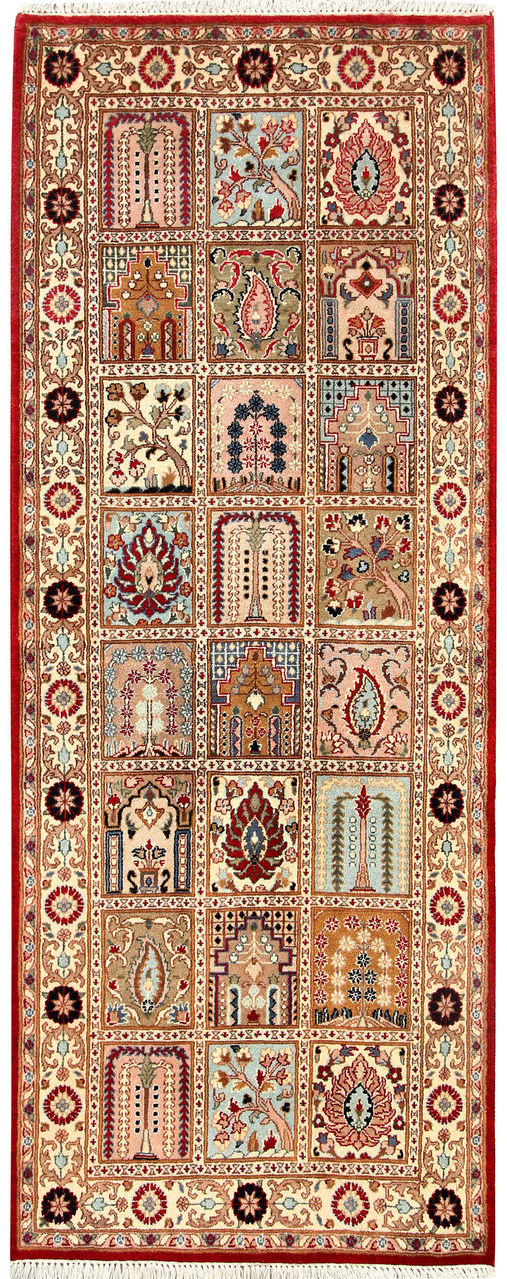 Multi Colored Bakhtiar 2'  7" x 6'  8" - No. QA79537
