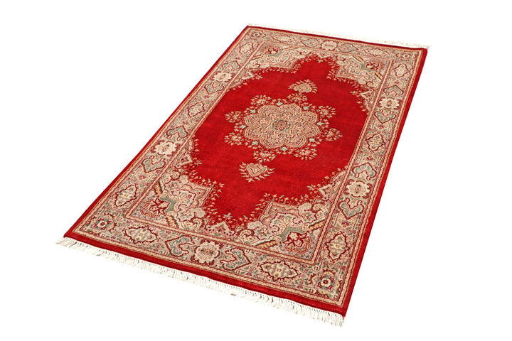 Firebrick Isfahan 3' 1 x 5' 3 - No. 56907 - ALRUG Rug Store