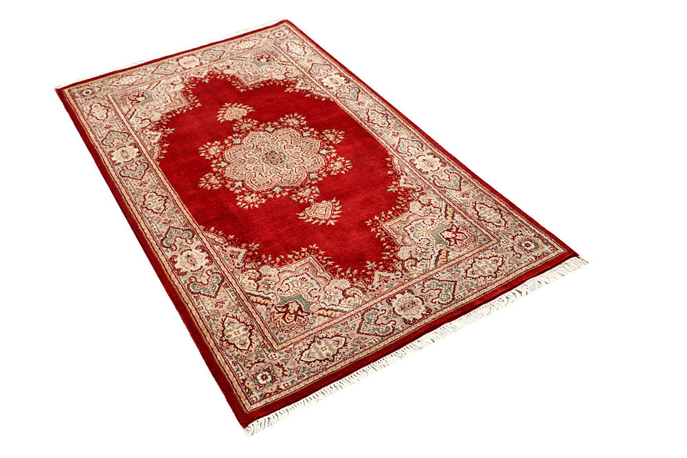 Firebrick Isfahan 3' 1 x 5' 3 - No. 56907 - ALRUG Rug Store