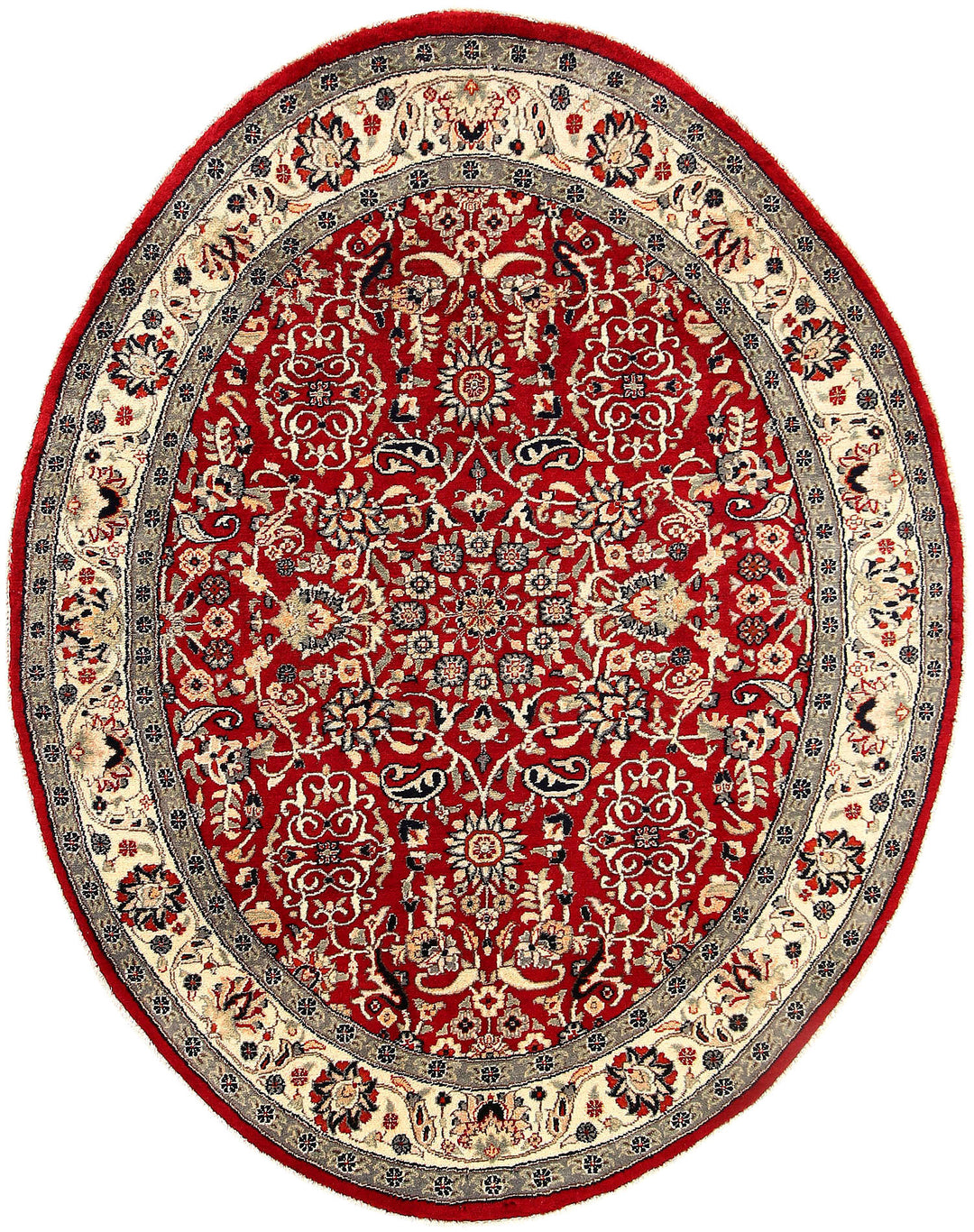 Firebrick Mahal 4' x 5' 1 - No. 56911 - ALRUG Rug Store