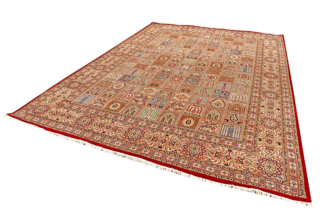 Multi Colored Bakhtiar 10'  x" 14'  6" - No. QA52007