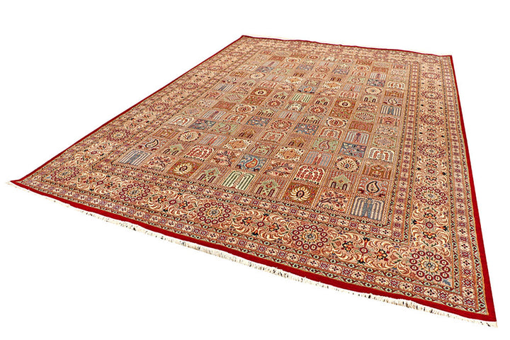 Multi Colored Bakhtiar 10'  x" 14'  6" - No. QA52007