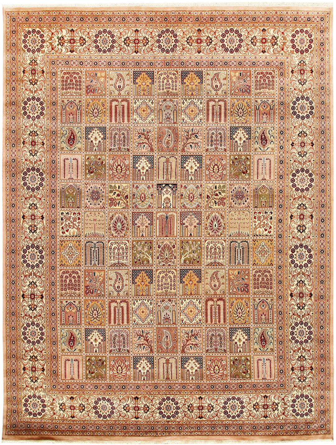 Multi Colored Bakhtiar 9' 2 x 12' - No. 56916 - ALRUG Rug Store