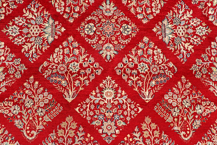 Firebrick Mahal 9' 11 x 13' - No. 56918 - ALRUG Rug Store