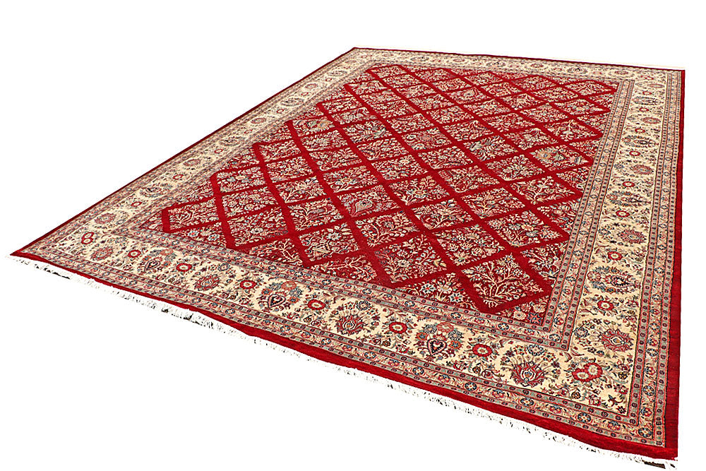 Firebrick Mahal 9' 11 x 13' - No. 56918 - ALRUG Rug Store