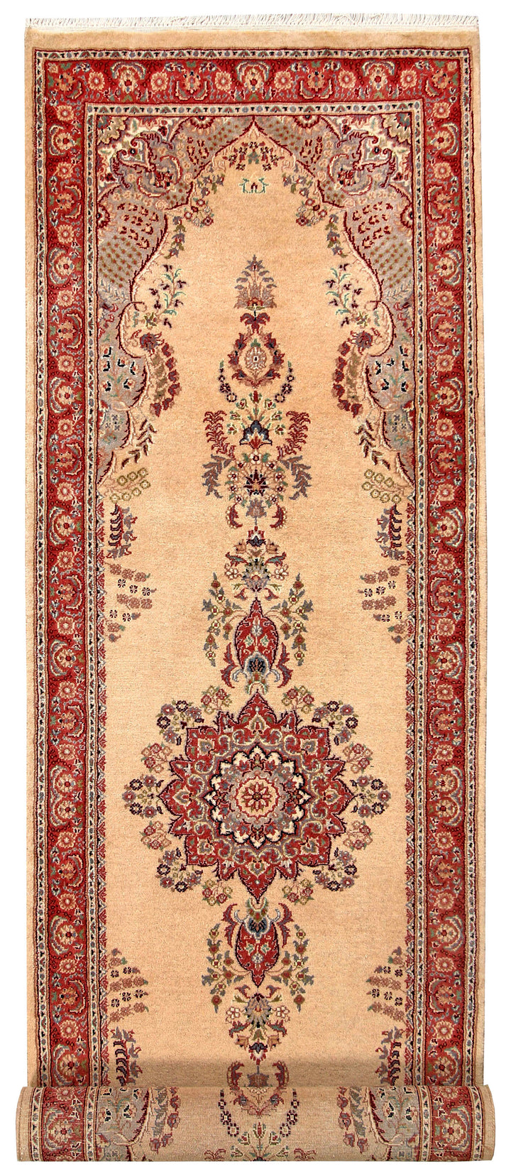 Wheat Isfahan 2'  6" x 8'  5" - No. QA12801