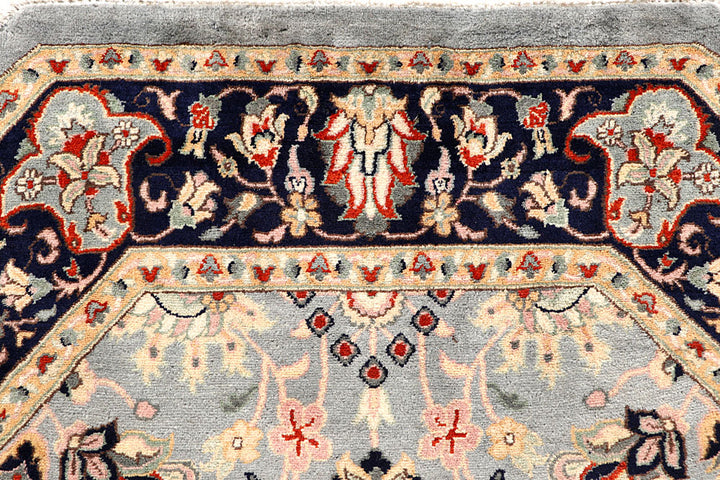 Dark Grey Mahal 5' 2 x 5' 1 - No. 56927 - ALRUG Rug Store