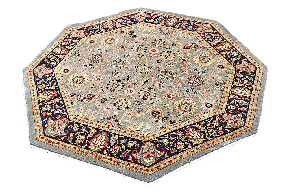 Dark Grey Mahal 5' 2 x 5' 1 - No. 56927 - ALRUG Rug Store