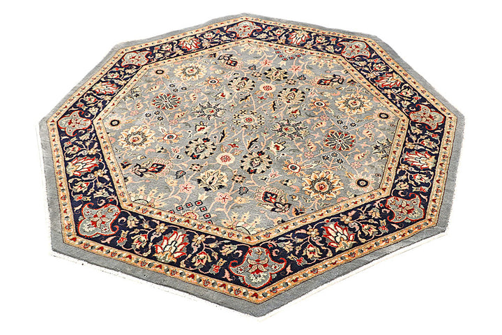 Dark Grey Mahal 5' 2 x 5' 1 - No. 56927 - ALRUG Rug Store