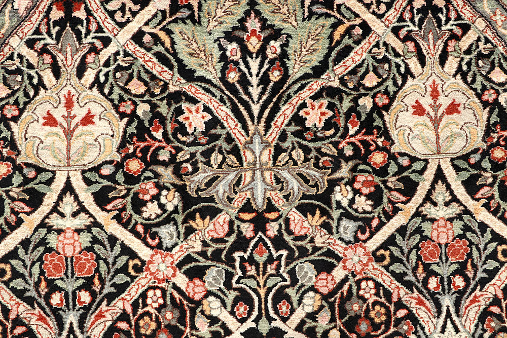 Black Sultanabad 5' x 5' - No. 56929 - ALRUG Rug Store