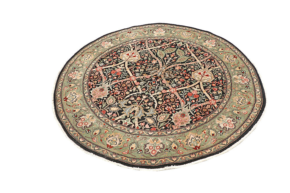 Black Sultanabad 5' x 5' - No. 56929 - ALRUG Rug Store