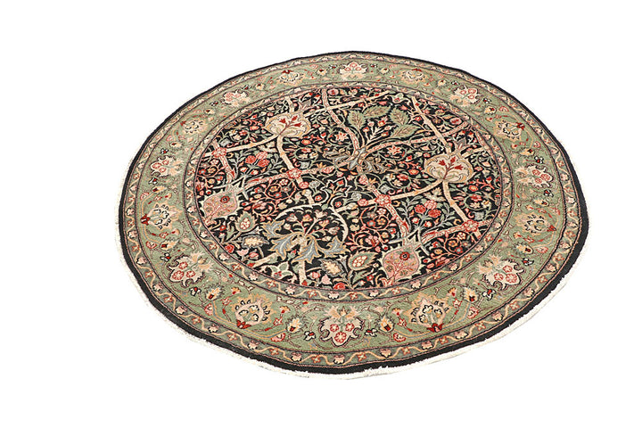 Black Sultanabad 5' x 5' - No. 56929 - ALRUG Rug Store