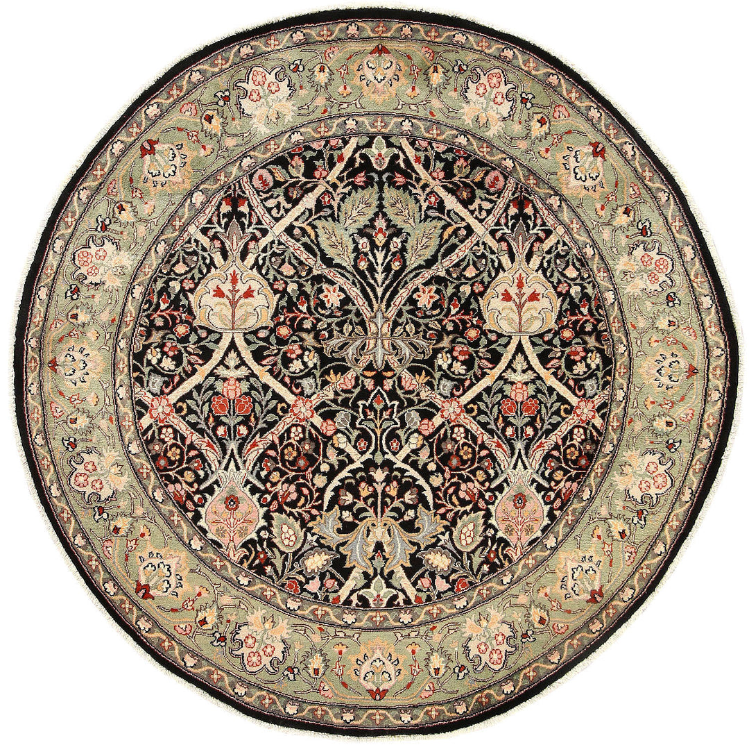 Black Sultanabad 5' x 5' - No. 56929 - ALRUG Rug Store