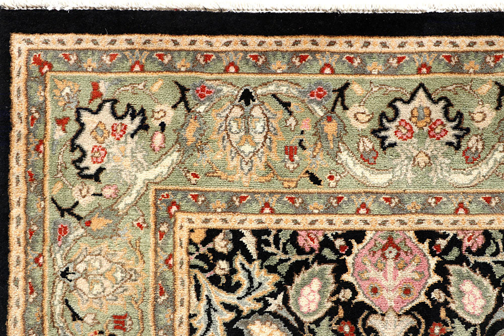 Black Sultanabad 5' x 5' - No. 56931 - ALRUG Rug Store