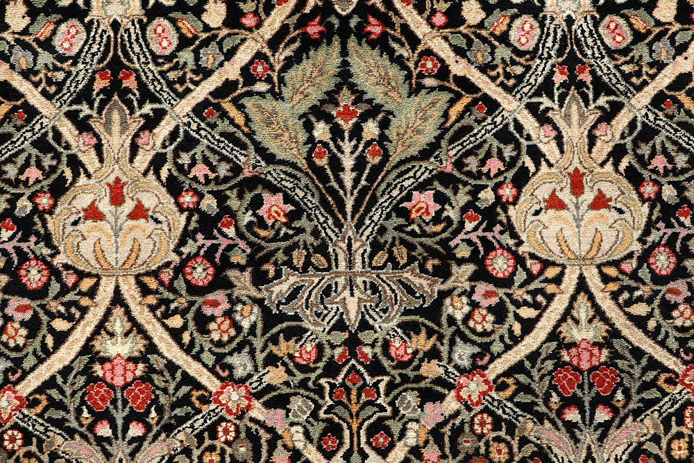 Black Sultanabad 5' x 5' - No. 56931 - ALRUG Rug Store