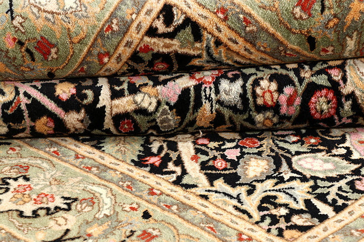 Black Sultanabad 5' x 5' - No. 56931 - ALRUG Rug Store