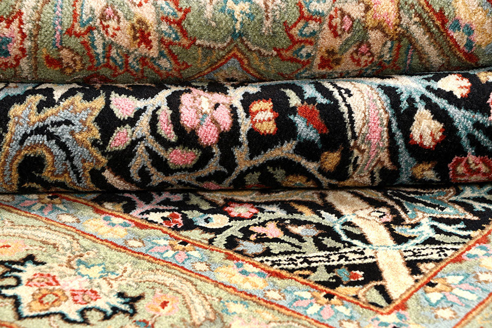 Black Sultanabad 4' 1 x 4' 2 - No. 56933 - ALRUG Rug Store