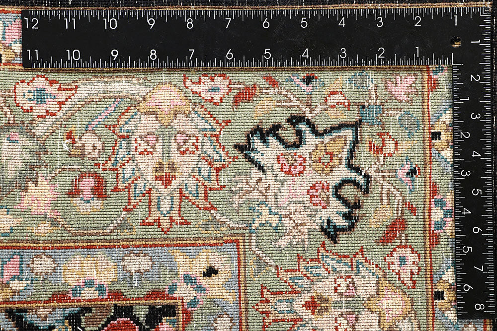 Black Sultanabad 4' 1 x 4' 2 - No. 56933 - ALRUG Rug Store