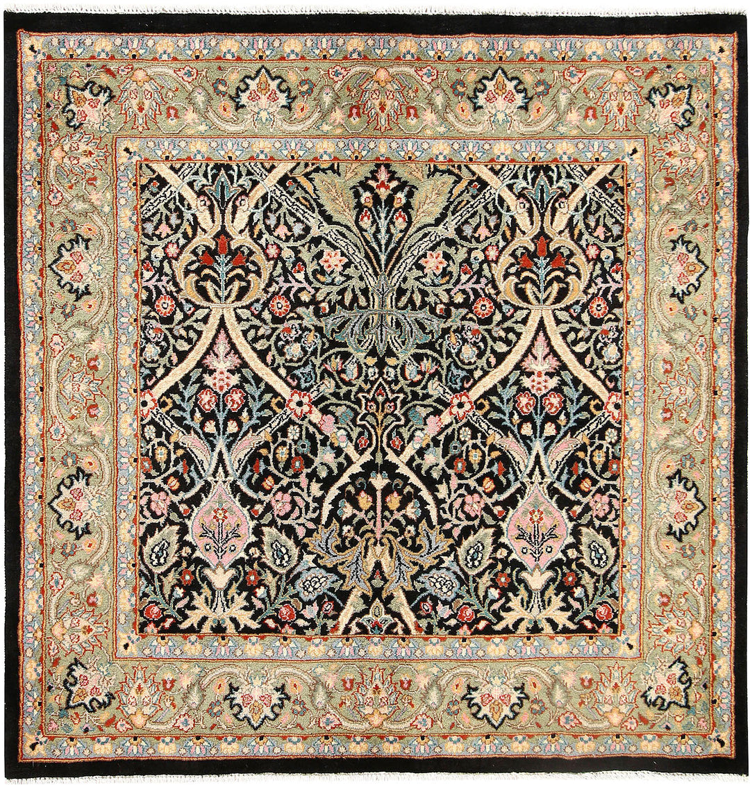 Black Sultanabad 4' 1 x 4' 2 - No. 56933 - ALRUG Rug Store