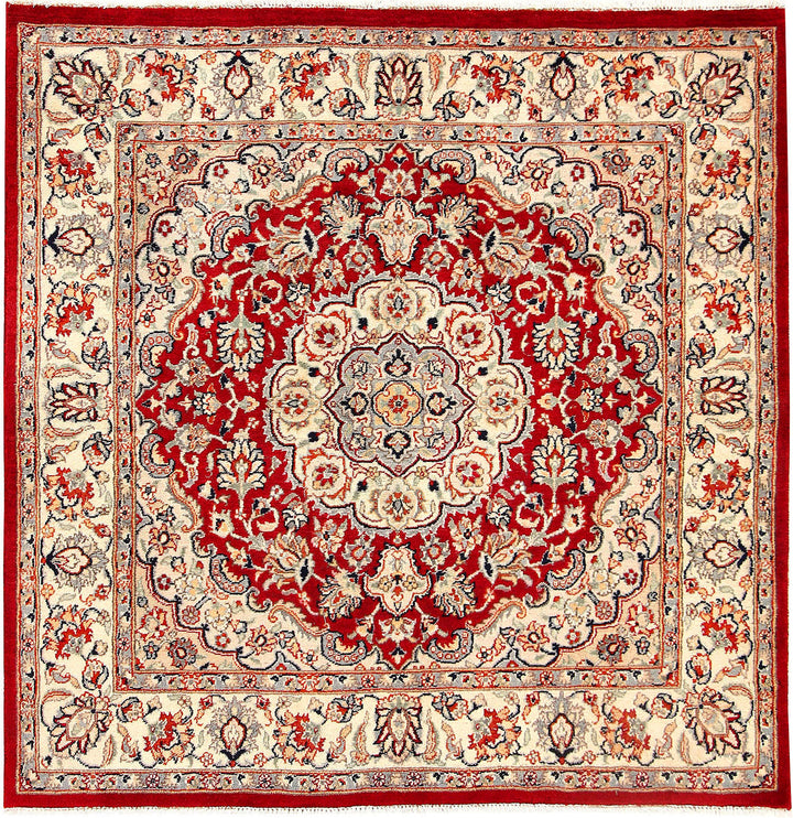 Firebrick Kashan 4' x 4' 1 - No. 56934 - ALRUG Rug Store
