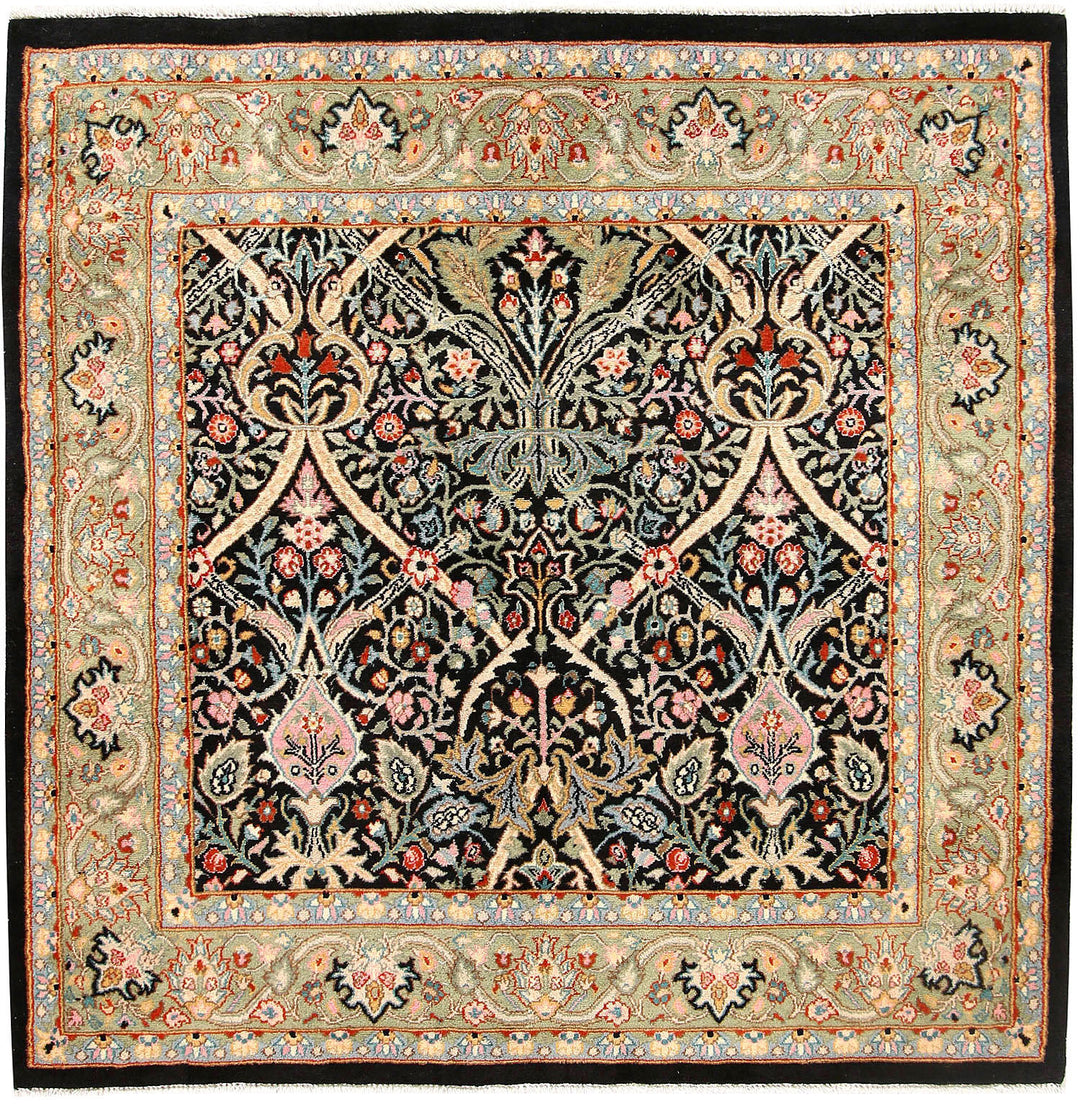 Black Sultanabad 4' 1 x 4' 2 - No. 56935 - ALRUG Rug Store