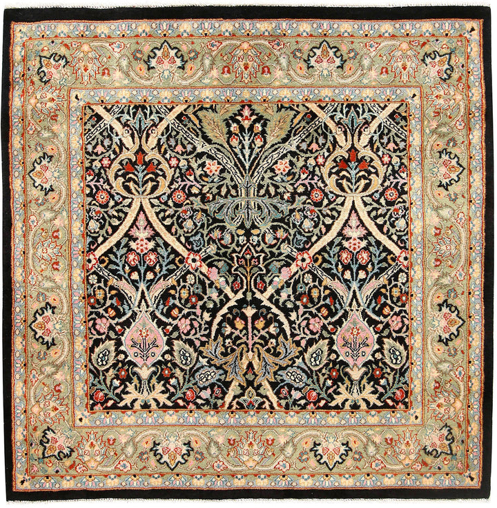 Black Sultanabad 4' 1 x 4' 2 - No. 56935 - ALRUG Rug Store