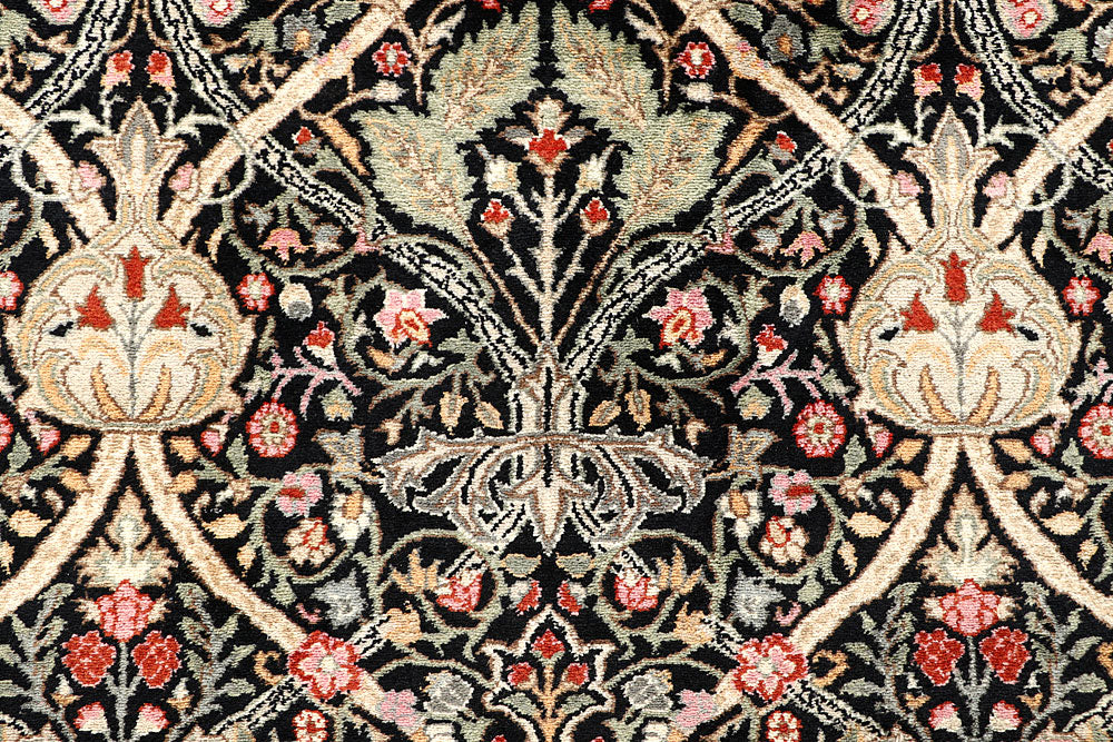 Black Sultanabad 5' x 5' - No. 56936 - ALRUG Rug Store