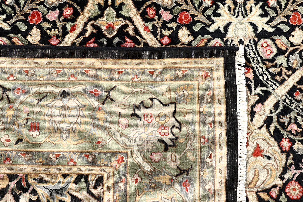 Black Sultanabad 5' x 5' - No. 56936 - ALRUG Rug Store
