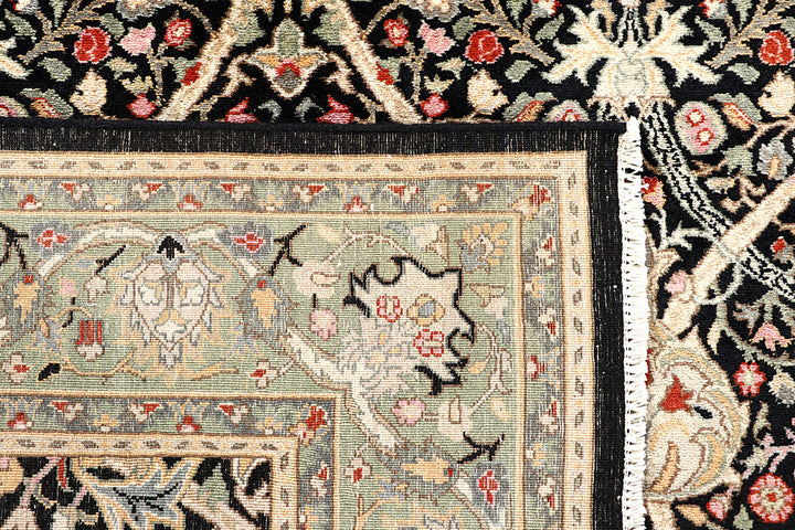 Black Sultanabad 5' x 5' - No. 56936 - ALRUG Rug Store