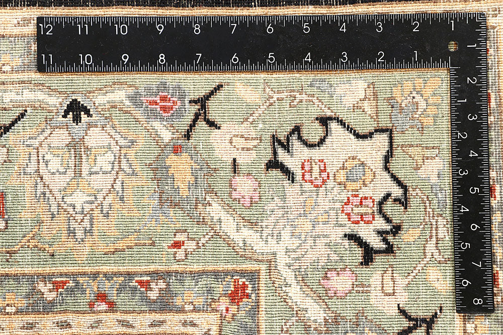 Black Sultanabad 5' x 5' - No. 56936 - ALRUG Rug Store