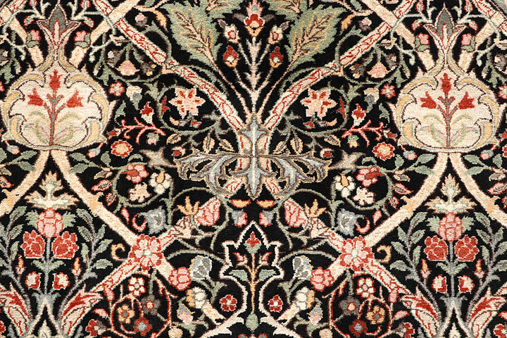 Black Sultanabad 5' x 5' - No. 56938 - ALRUG Rug Store