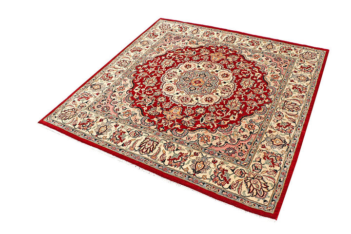Firebrick Kashan 5' 2 x 5' 2 - No. 56940 - ALRUG Rug Store
