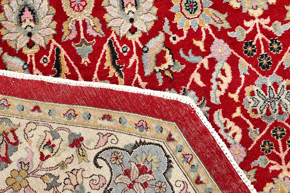 Firebrick Mahal 5' 1 x 4' 11 - No. 56941 - ALRUG Rug Store
