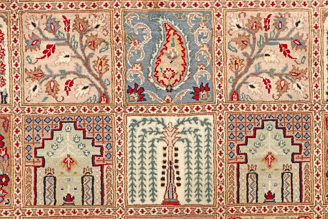 Multi Colored Bakhtiar 10'  x" 14'  2" - No. QA50456