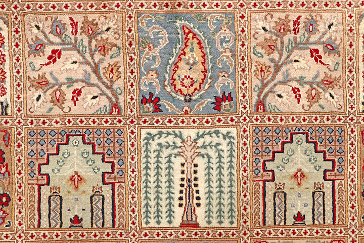 Multi Colored Bakhtiar 10'  x" 14'  2" - No. QA50456