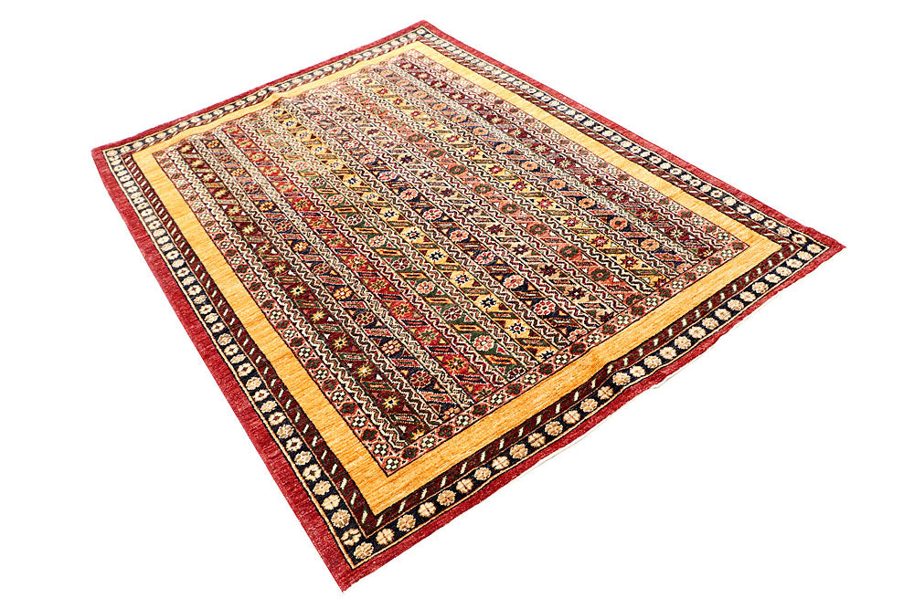 Multi Colored Shawl 4' 11 x 6' 6 - No. 56949 - ALRUG Rug Store