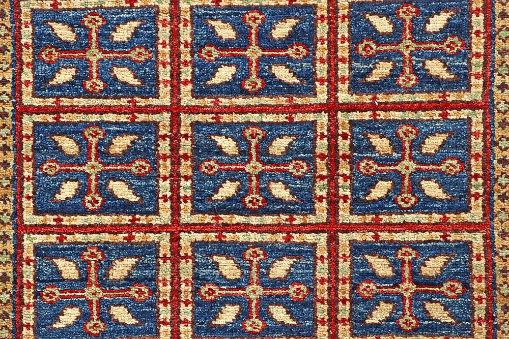 Dark Blue Kazak 5' x 6' 2 - No. 56951 - ALRUG Rug Store