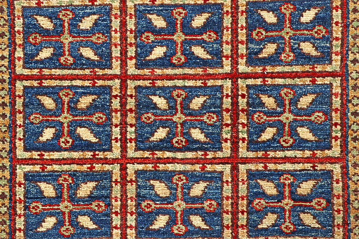 Dark Blue Kazak 5' x 6' 2 - No. 56951 - ALRUG Rug Store