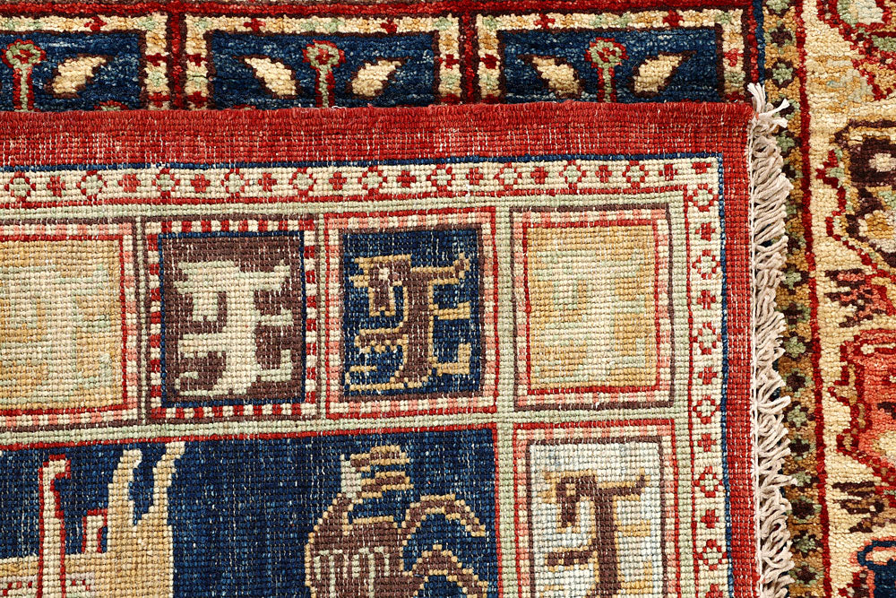 Dark Blue Kazak 5' x 6' 2 - No. 56951 - ALRUG Rug Store