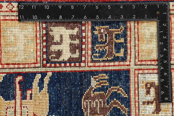 Dark Blue Kazak 5' x 6' 2 - No. 56951 - ALRUG Rug Store