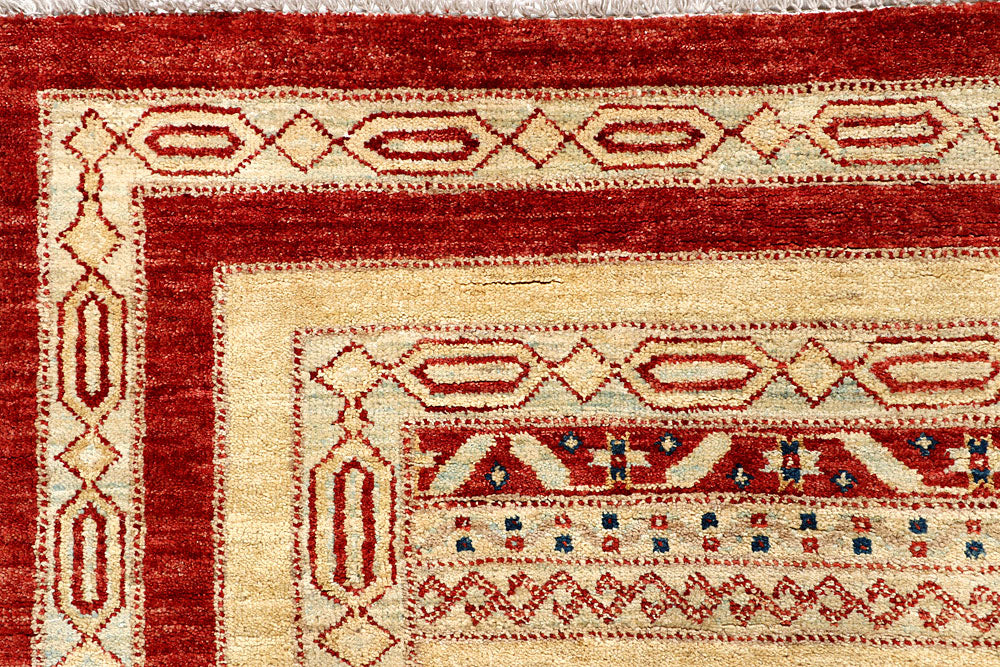 Multi Colored Kazak 6' 6 x 7' 4 - No. 56952 - ALRUG Rug Store