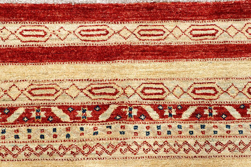 Multi Colored Kazak 6' 6 x 7' 4 - No. 56952 - ALRUG Rug Store