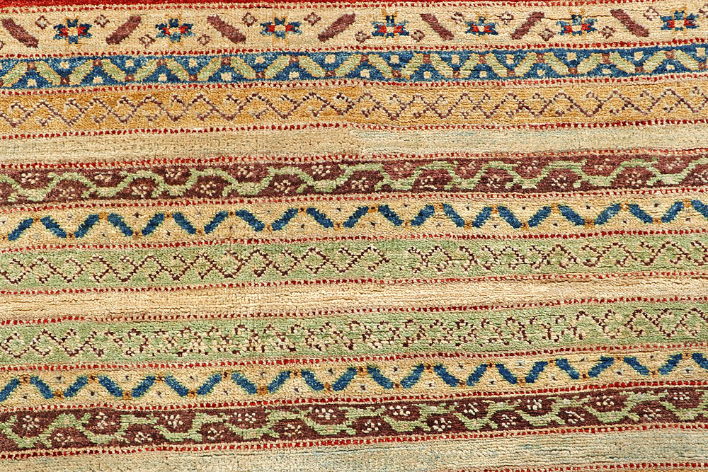 Multi Colored Kazak 6' 6 x 7' 4 - No. 56952 - ALRUG Rug Store