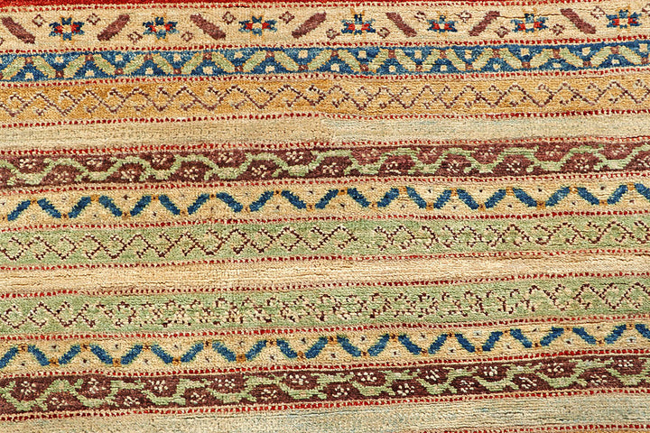 Multi Colored Kazak 6' 6 x 7' 4 - No. 56952 - ALRUG Rug Store