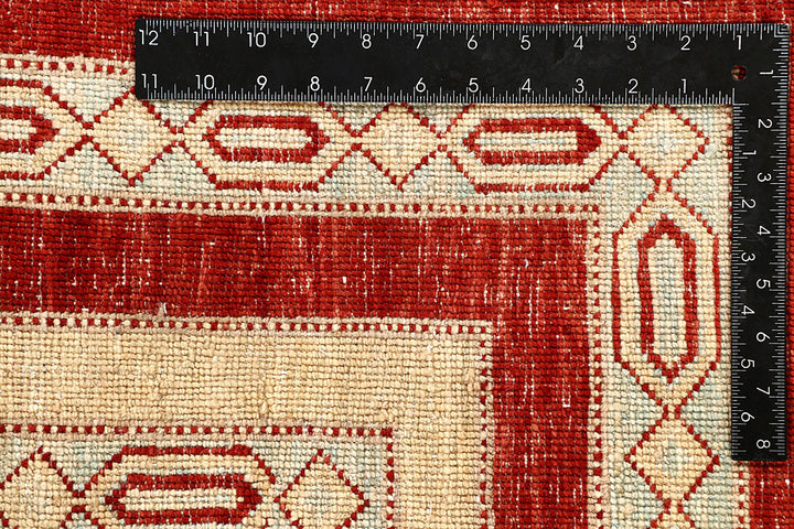 Multi Colored Kazak 6' 6 x 7' 4 - No. 56952 - ALRUG Rug Store