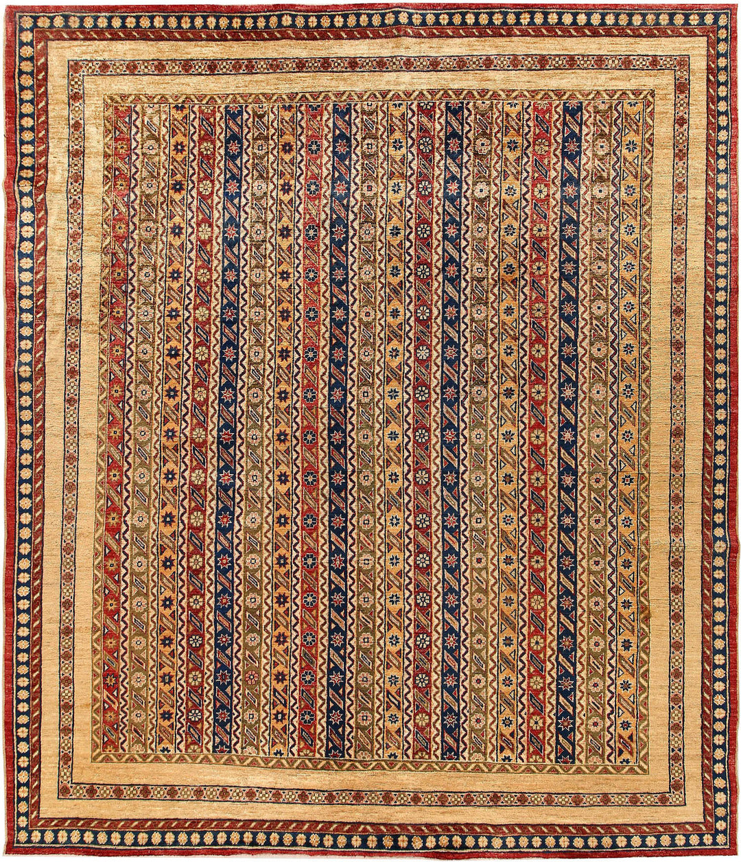 Multi Colored Shawl 8' 3 x 9' 8 - No. 56953 - ALRUG Rug Store