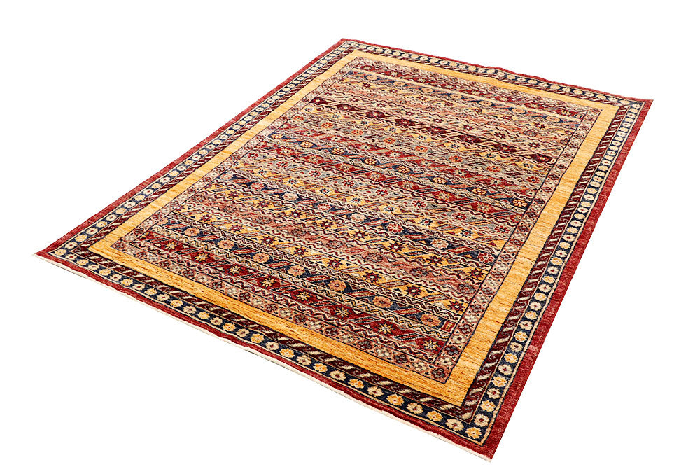 Multi Colored Kazak 4' 10 x 6' 4 - No. 56964 - ALRUG Rug Store